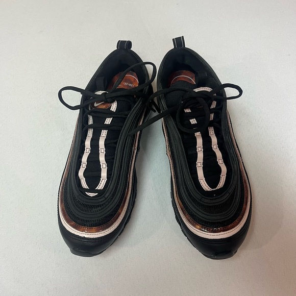 7.5 - Women’s Nike Air Max 97 “Woodgrain” in Black and Pink Shoes / Sneakers - Picture 1 of 10